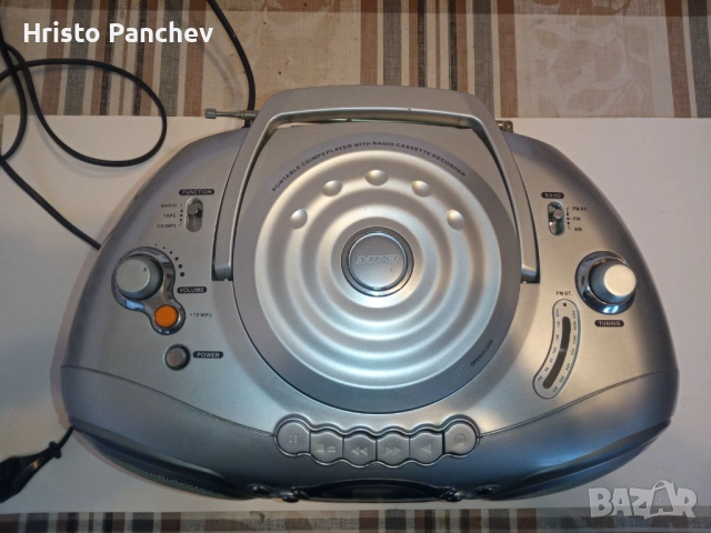 Радиокасетофон + СД "ЕЛИТ", снимка 2 - Радиокасетофони, транзистори - 52738495