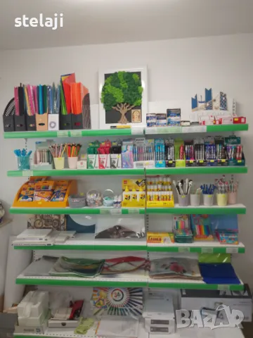 Метални стелажи за книжарница /НОВИ/, снимка 2 - Стелажи и щандове - 49448464