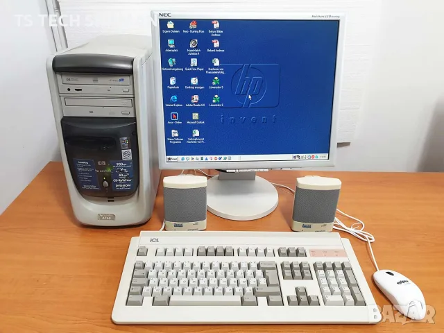 ⭐Продавам рядък ретро компютър HP A768 с Windows ME!⭐, снимка 4 - Геймърски - 56450634