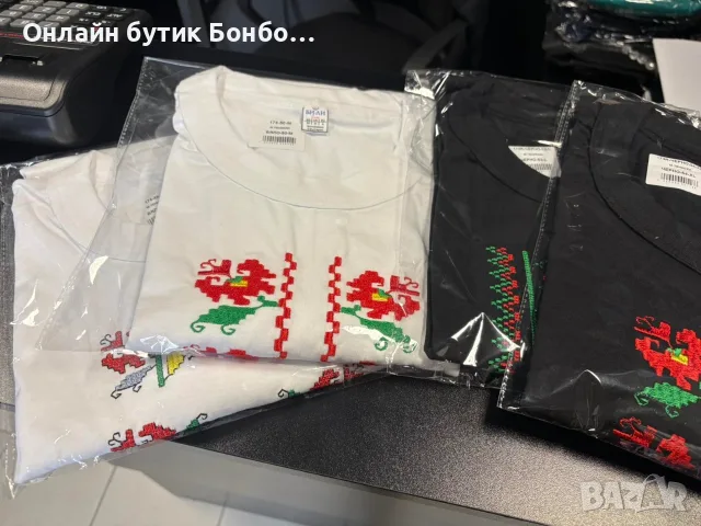 Тениски с народни шевици, снимка 5 - Тениски - 56331659