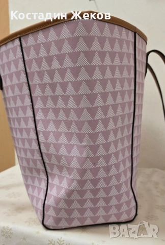  Дамска оригинална чанта със портмоне. L.Credi Munich. Като нова. , снимка 7 - Чанти - 53307947