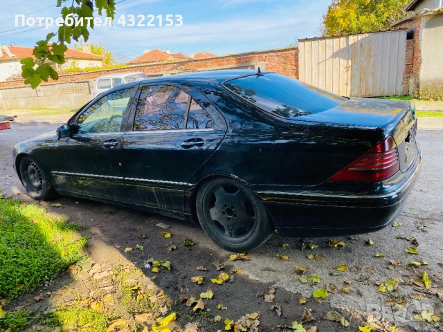 Продава се цял или на части w220 C 320CDI 197kc AMG Джанти 18 цола без кривини и заварки  Пали и вър, снимка 6 - Автомобили и джипове - 52404660