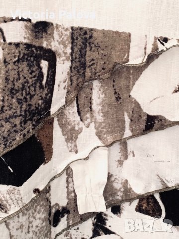 Разкошна ленена туника/риза/блуза SEMPRE PIU BY SHALOU, снимка 14 - Ризи - 42134759