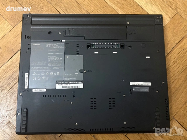 Лаптоп IBM (Lenovo) ThinkPad T60 (14.1"), снимка 2 - Лаптопи за дома - 53077266