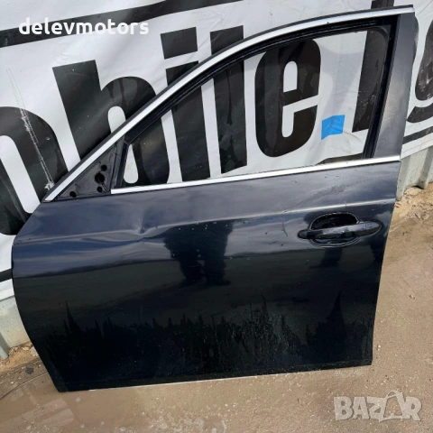 Предна лява врата черна от BMW E60, БМВ 520 Е60 2.2I