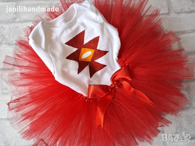 Ту ту комплект с шевица, снимка 2 - Комплекти за бебе - 54063384