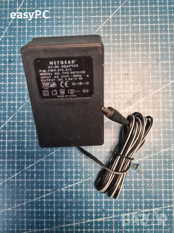 Оригинален захранващ адаптер Netgear PWR-075-312 YPD-8075100 7,5V 1A