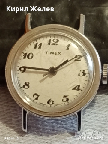 Стар механичен часовник дамски TIMEX GREAT BRITAIN работи за КОЛЕКЦИЯ 51534, снимка 6 - Антикварни и старинни предмети - 52332802