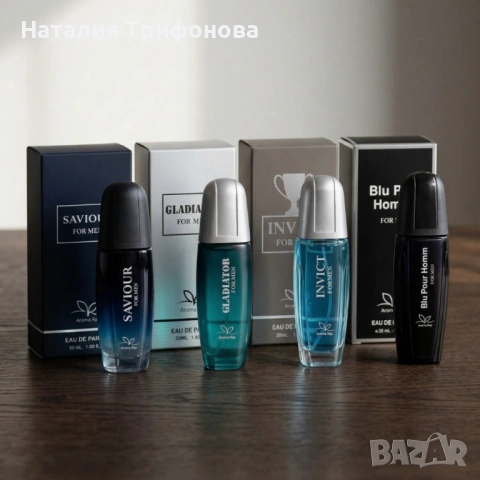 Комплект мъжки парфюми 4x30 мл – 4 аромата за всеки стил и повод