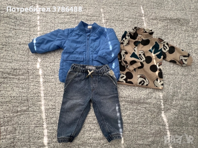 Лот от дрехи за момче р-р 74, снимка 2 - Комплекти за бебе - 51788568