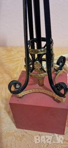 Стара декоративна лампа , снимка 9 - Антикварни и старинни предмети - 50841698