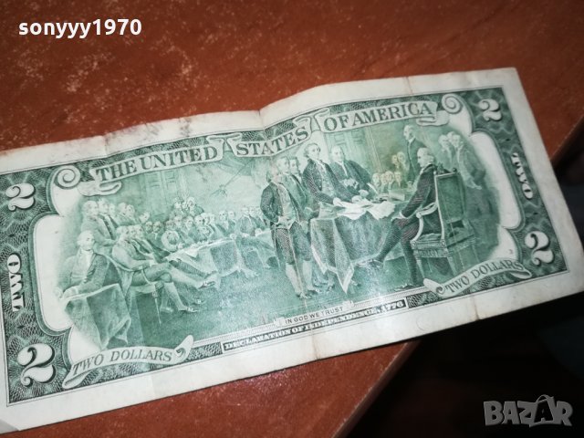 TWO DOLLARS-2 ДОЛАРА 0401221611, снимка 10 - Колекции - 35320203
