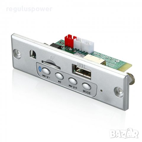 МП 3 плеър 2*25 W,DC 6V-12V, модул за вграждане с Bluetooth 5.0,Sd/USB/AUX)REC, снимка 6 - MP3 и MP4 плеъри - 36864995