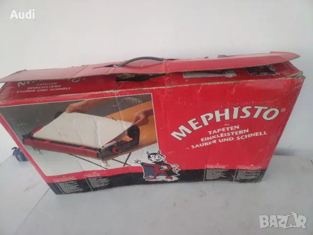 Чисто нова ръчна немска машина за лепене/залепяне/облепяне на тапети. MEPHISTO Made in Germany, снимка 2 - Други инструменти - 43528391