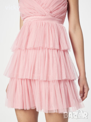 Официална светло розова рокля, Maya Deluxe, снимка 4 - Рокли - 44697213