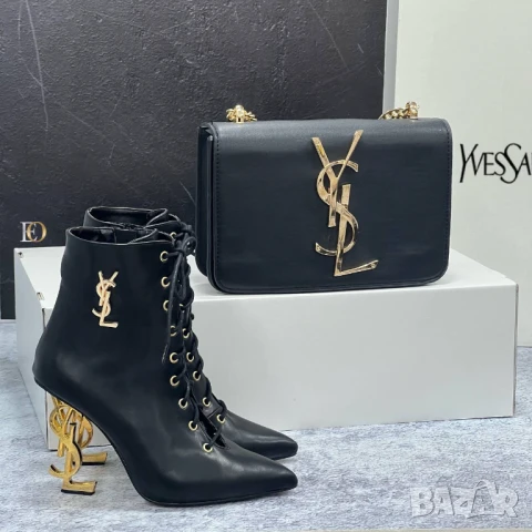 дамски боти ysl saint laurent, снимка 11 - Дамски боти - 50776511