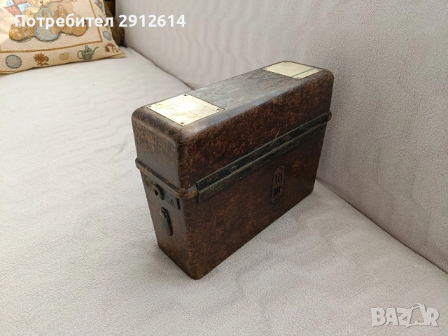 стар немски военно-полеви телефон - WEHRMACHT - WWII - 1944г, снимка 8 - Антикварни и старинни предмети - 51856623