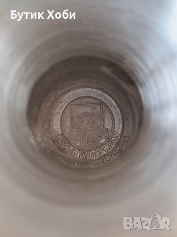 Антична чаша от цинк, снимка 6 - Антикварни и старинни предмети - 38298974
