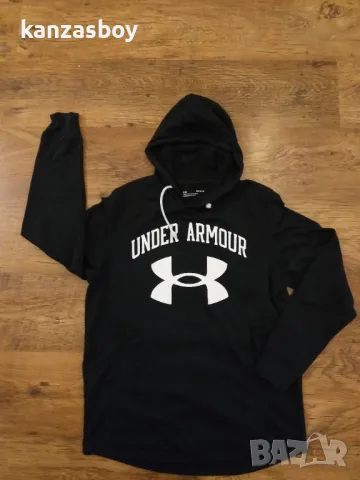 Under Armour Hoody - страхотно мъжко горнище М КАТО НОВО, снимка 4 - Спортни дрехи, екипи - 47399092
