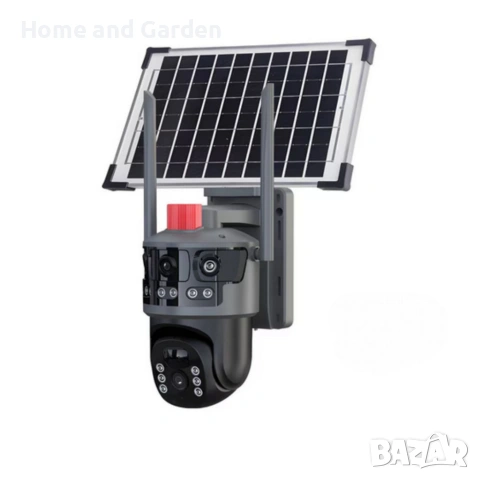 иСоларна Wi-fi камера с панорамен изглед, снимка 6 - Камери - 54026888