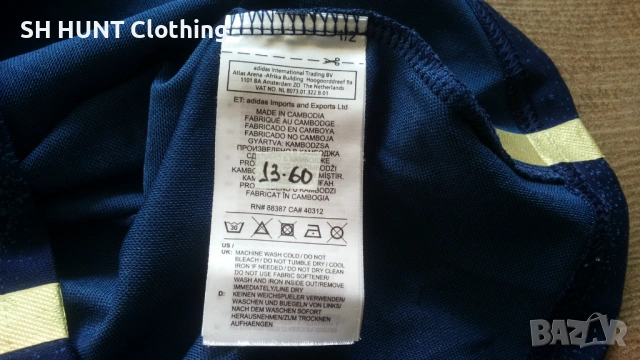 Adidas FC Real Madrid Kids Football T-Shirt Размер 7-8 г / 128 см детска футболна тениска 13-60, снимка 15 - Детски тениски и потници - 53210377