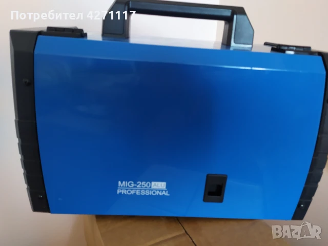 250 PROFESSIONAL Синергичен Заваръчен / Телоподаващ апарат за Алуминий MIG MMA TIG 250 -Телоподаващо, снимка 4 - Други машини и части - 47728849