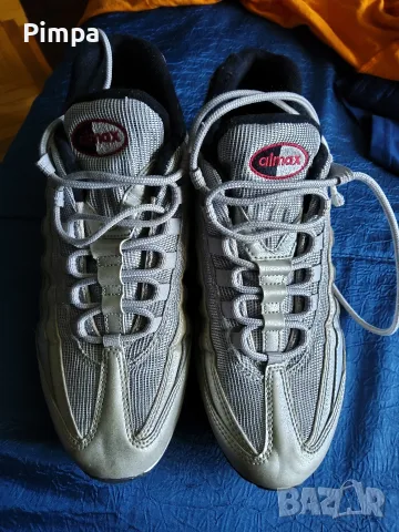 Nike air max 95 silver bullet маратонки , снимка 2 - Маратонки - 55704634