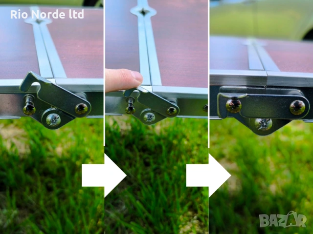 Маса сгъваема 120 х 60 НОВИ, снимка 6 - Къмпинг мебели - 53472777