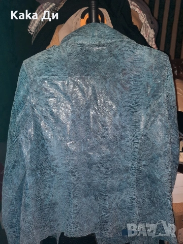 Яке от ЕСТЕСТВЕНА КОЖА, снимка 7 - Якета - 53113147