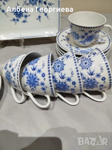 Порцеланов сервиз за кафе - SELTMAN WEIDEN BAVARIA DORIS Izolda, снимка 7 - Сервизи - 51600502