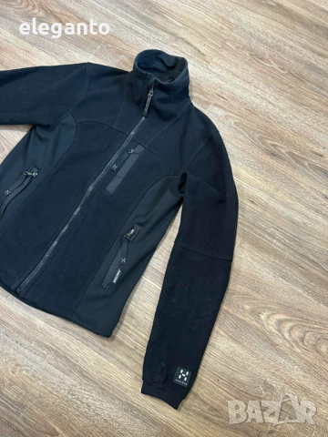 Дамско туристическо яке Haglofs  Gore-Windstopper fleece Jacket , S размер, снимка 4 - Якета - 54264871