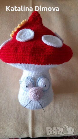 Гъбка, плетена 