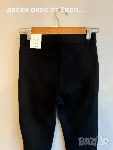 ZARA Legging 26 черен панталон, снимка 5 - Панталони - 49063530
