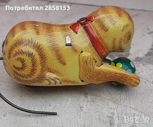Колекционерска ламаринена играчка ,работи , снимка 7 - Антикварни и старинни предмети - 50623891
