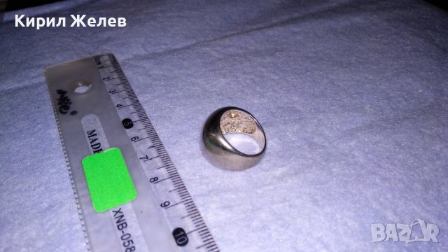 МАРКОВ СТИЛЕН ДИЗАЙНЕРСКИ СРЕБЪРЕН ФЕШЪН АРТ ПРЪСТЕН СРЕБРО 925 ПРОБА 32538, снимка 8 - Пръстени - 38332564