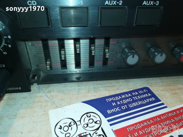 sony stereo mixing ampli-made in japan-120v/60hz, снимка 8 - Ресийвъри, усилватели, смесителни пултове - 30256581