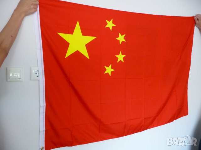 Ново Знаме на Китай Пекин Made in China Азия комунизъм ин ян, снимка 2 - Други - 36926797