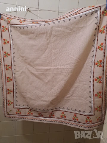 продавам карета от панама ръчно бродирани  раз 70/70, снимка 2 - Други стоки за дома - 37484351