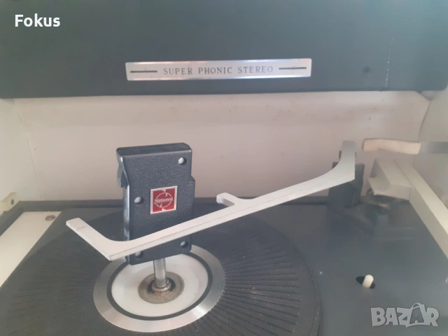 Уникат Аудио система Национал - грамофон - Япония, снимка 3 - Антикварни и старинни предмети - 53371797