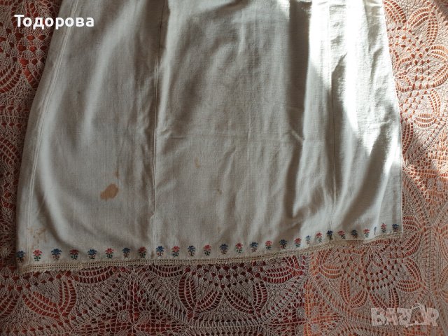 Автентична риза от Североизточна България от началото на миналия век, снимка 4 - Антикварни и старинни предмети - 42756993