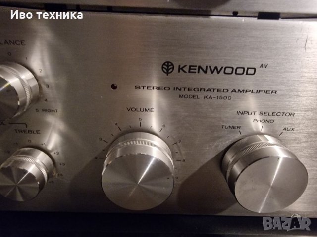 KENWOOD KA-1500/KENWOOD KT-5300, снимка 1 - Ресийвъри, усилватели, смесителни пултове - 38464091