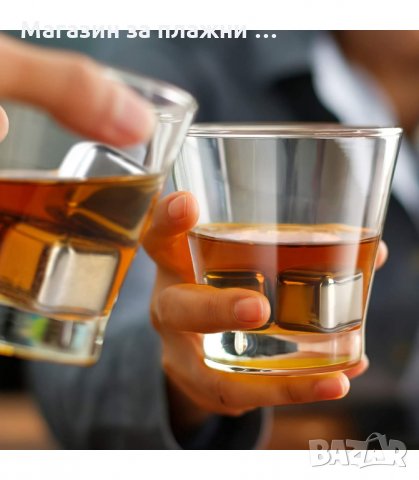 МЕТАЛНИ КУБЧЕТА ЗА ОХЛАЖДАНЕ НА НАПИТКИ С ЩИПКА - код  2909, снимка 10 - Аксесоари за кухня - 34147955
