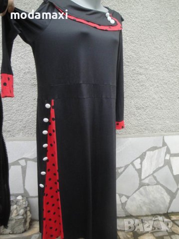 3XL Нова дълга рокля Tendency , снимка 3 - Рокли - 40751316
