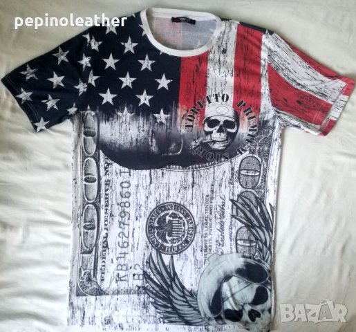 РОКЕРСКА МЕТАЛ МОТО ТЕНИСКА РИЗА - голям избор над 100 бр., снимка 2 - Тениски - 14790544