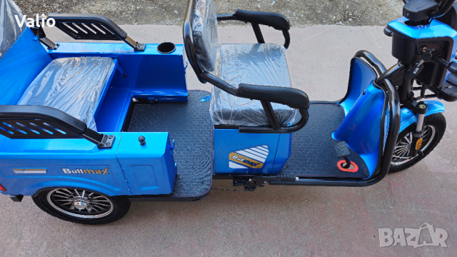 Електрическа триколка двуместна товарна 1000W, снимка 12 - Мотоциклети и мототехника - 44773311