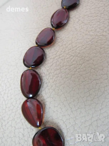 Дамско колие-кръг от първокласен балтийски кехлибар, снимка 7 - Колиета, медальони, синджири - 49626003