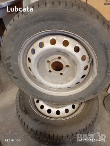 Зимни гуми с джанти за Виваро 195/65/16С, снимка 3 - Гуми и джанти - 52722736