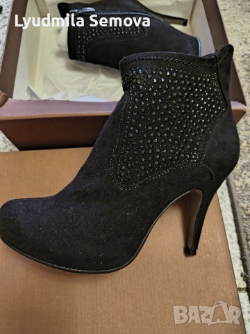 Дамски елегантни боти , снимка 5 - Дамски боти - 51880801