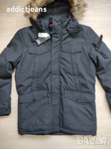 Мъжко зимно яке Threadbare размер XL, снимка 2 - Якета - 42048403