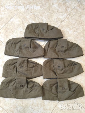Български Соц Военни Строеви Летни Кепета Шапки 1970те г, снимка 2 - Антикварни и старинни предмети - 42862351